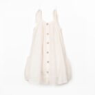 Woven Dress - White - Play Up Junior