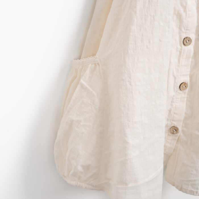 Woven Dress - White - Play Up Junior