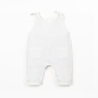 Woven Jumpsuit - White - Play Up