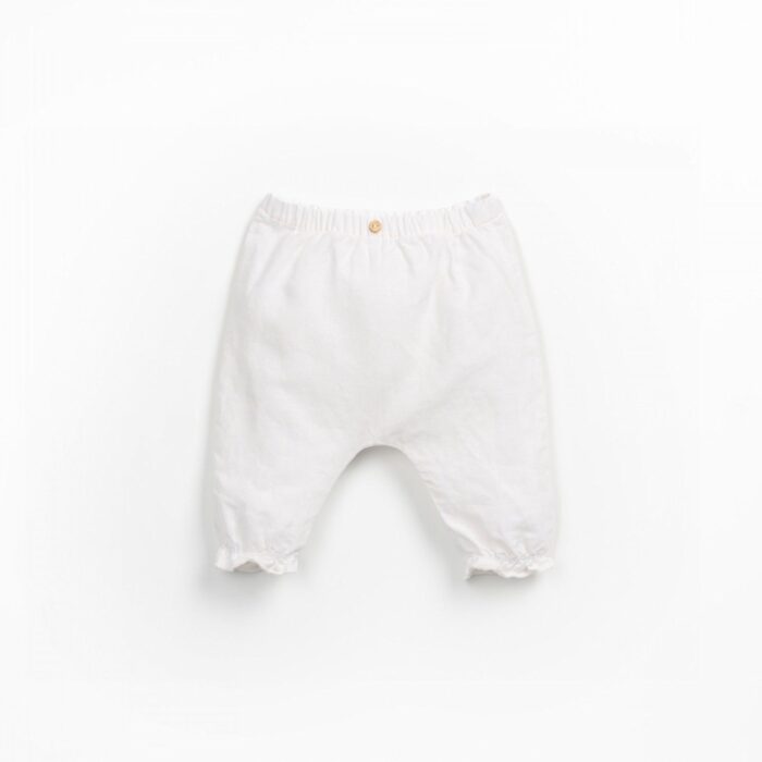 Woven Trousers - White - Play Up Woven Trousers - White - Play Up