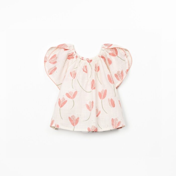 Woven Tunic - Poppy - Play Up Junior Woven Tunic - Poppy - Play Up Junior