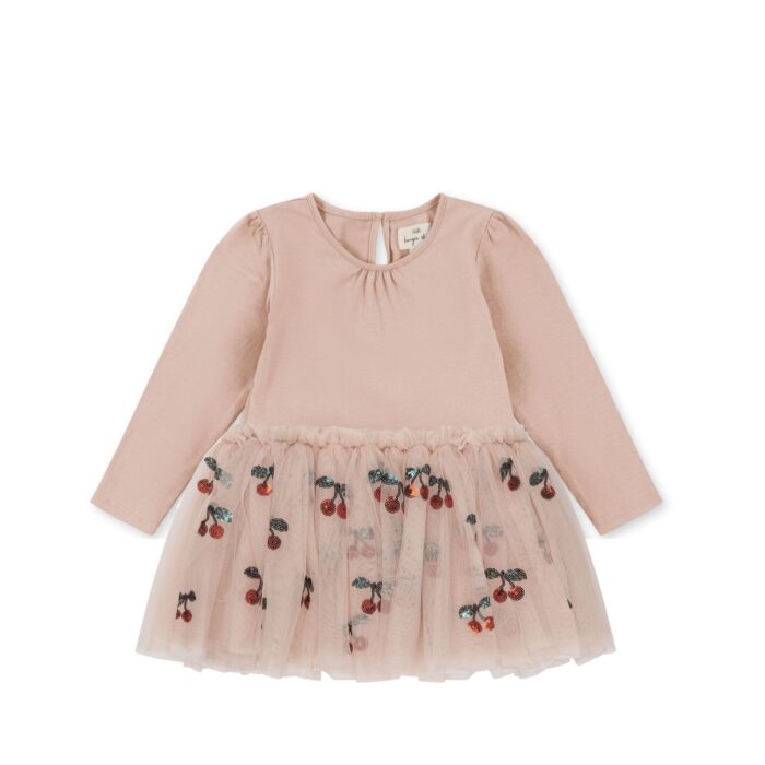 Yvonne Fairy Dress - Cherry - Konges Slojd Yvonne Fairy Dress - Cherry - Konges Slojd