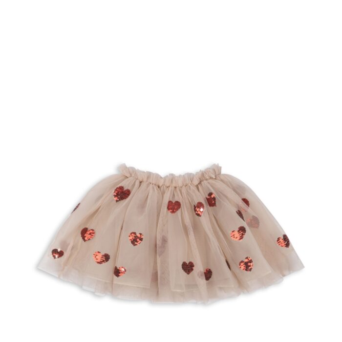 Yvonne Skirt - Glitter Hartjes - Konges Slojd Yvonne Skirt - Glitter Hartjes - Konges Slojd