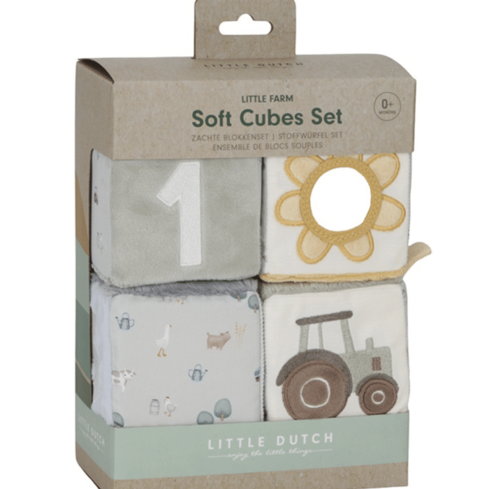Zachte Blokkenset - Little Farm - Little Dutch