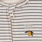 Zip Onesie - Stripe Como - Konges Slojd