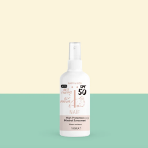 Zonnebrand Spray 0% Parfum - Baby & Kids - SPF 50 - 100 ML - Näif