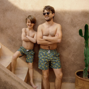 Zwemshort papa Leopard - Elle & Rapha