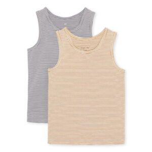 basic 2 pack tanktop gots - Konges Slojd - Stripe Mix