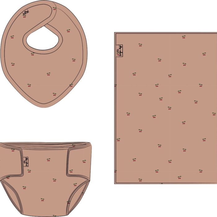 doll nursery set - Cherry Blush - Konges Slojd