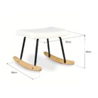 Hocker Rocker Basic/Nordic - Beige Sheep - Quax