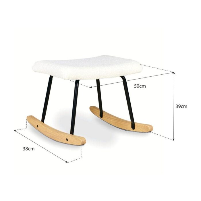 Hocker Rocker Basic/Nordic - Beige Sheep - Quax