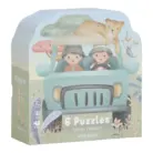 6 Puzzels - Safari Friends - Little Dutch