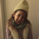 Beanie Fonzie Kids - Light Yellow - HVID