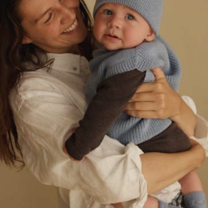 Beanie Newborn - Light Blue - HVID