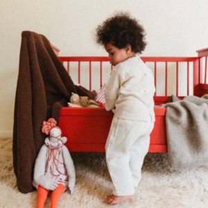 Blanket Gaston - Dark Brown - HVID