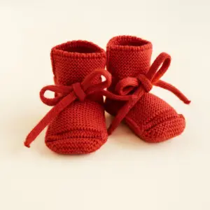 Booties - Red - HVID