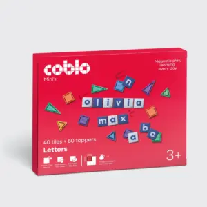 Coblo Mini Letters - 40 tegels & 60 toppers - Coblo