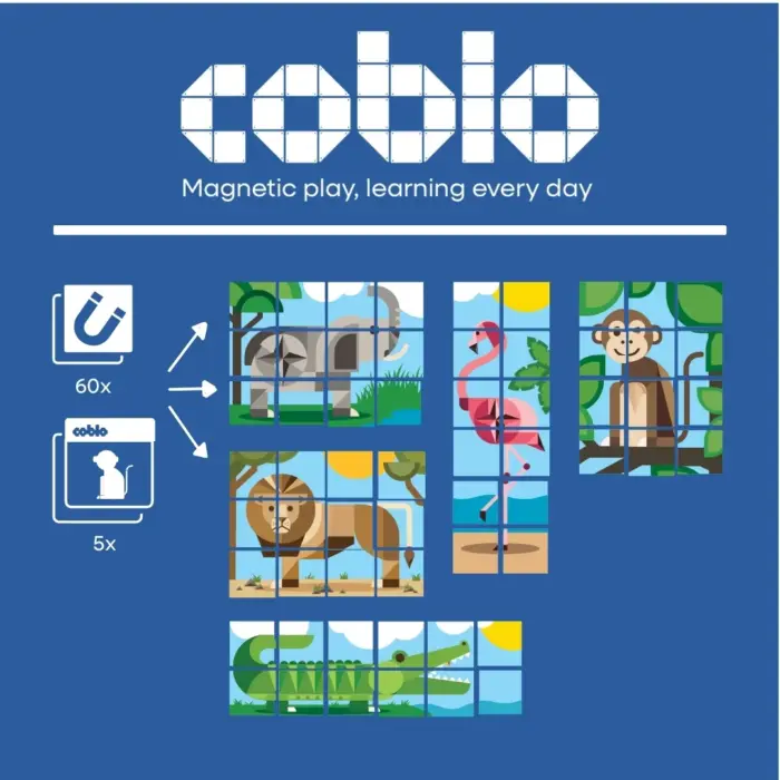Coblo Toppers - Safari Animals 60st - Coblo Coblo Toppers - Safari Animals 60st - Coblo