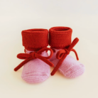 Happy Booties - Cotton Candy/Red - HVID