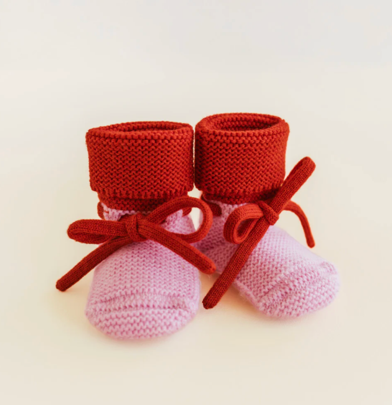 Happy Booties - Cotton Candy/Red - HVID