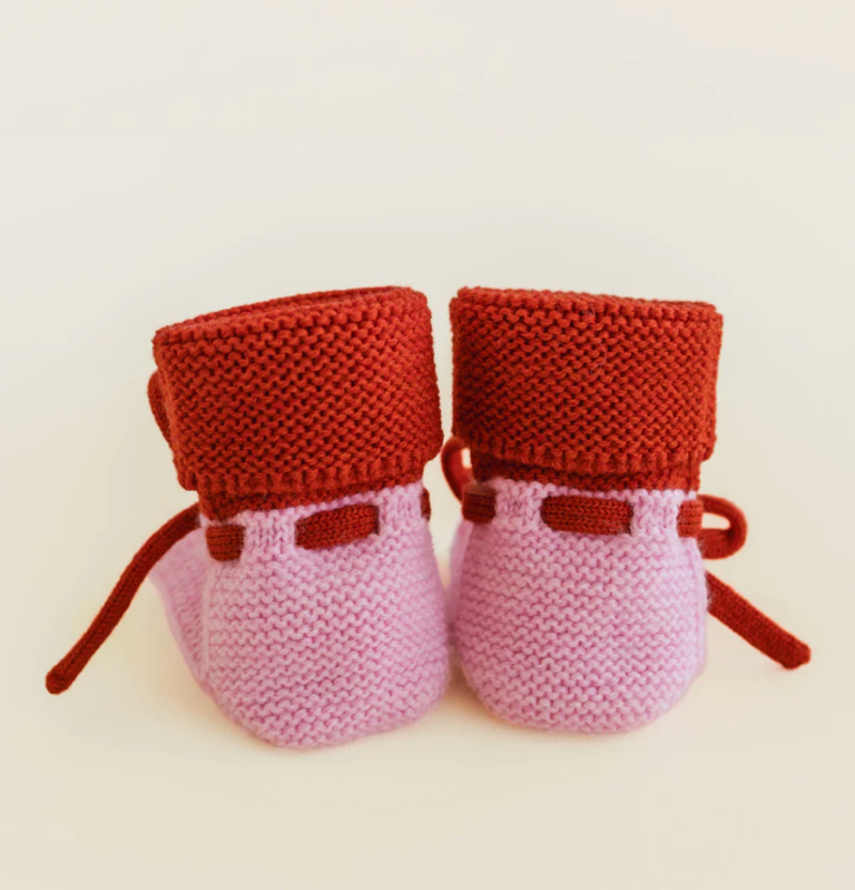 Happy Booties - Cotton Candy/Red - HVID
