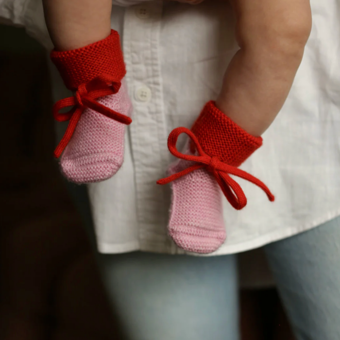 Happy Booties - Cotton Candy/Red - HVID Happy Booties - Cotton Candy/Red - HVID