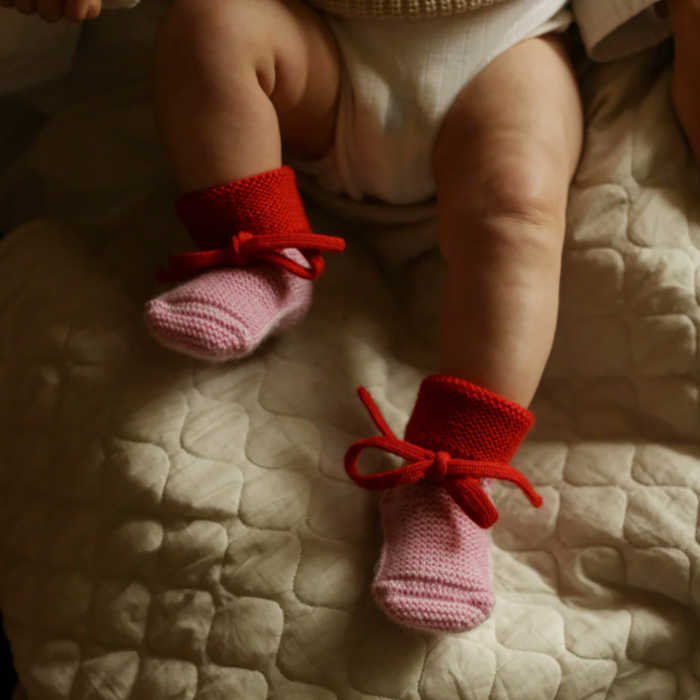 Happy Booties - Cotton Candy/Red - HVID Happy Booties - Cotton Candy/Red - HVID