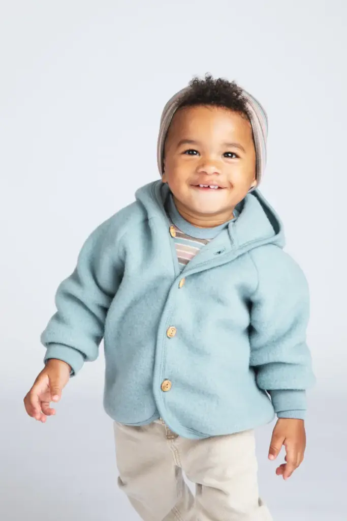 Hooded Jacket - Mountain Blue - Engel