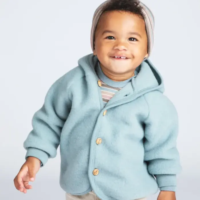 Hooded Jacket - Mountain Blue - Engel Hooded Jacket - Mountain Blue - Engel