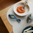Liva Silicone Spoon 4-Pack - Safari Blue Mix - Liewood