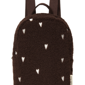 Mini Teddy Rugzakje - Chocolate Hearts - Studio Noos
