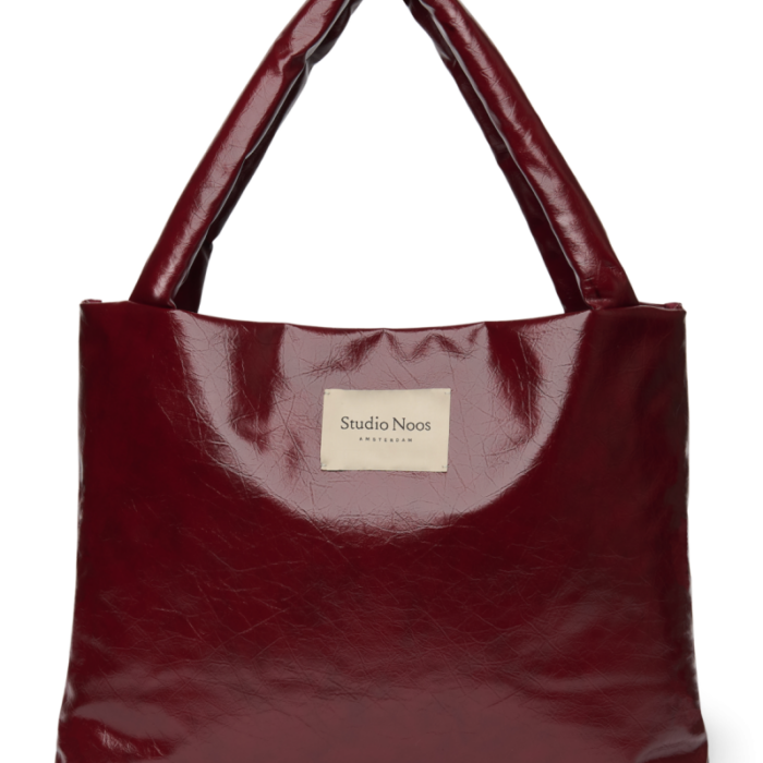 Mom Bag - Burgundy Vegan Leather - Studio Noos Mom Bag - Burgundy Vegan Leather - Studio Noos