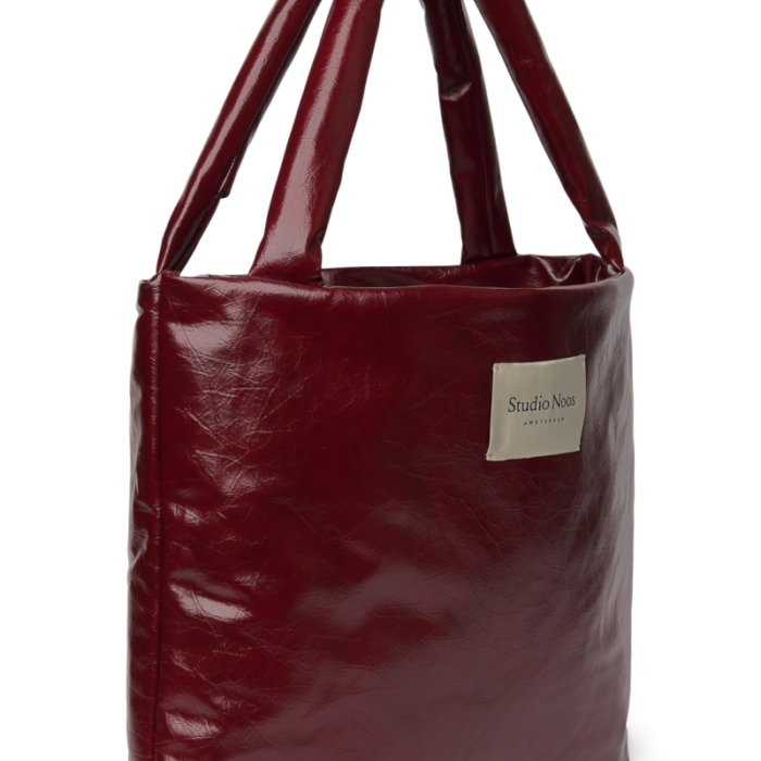 Mom Bag - Burgundy Vegan Leather - Studio Noos Mom Bag - Burgundy Vegan Leather - Studio Noos