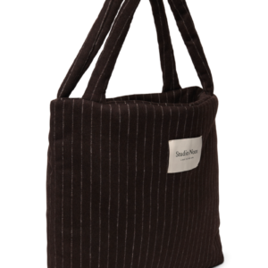 Mom bag - Brown Flannel Chalkstripe - Studio Noos