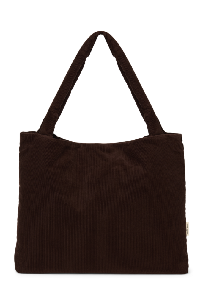 Mom bag - Dark Brown Rib Puffy - Studio Noos