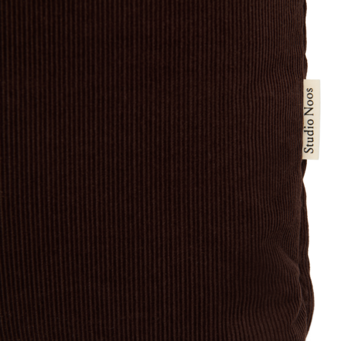 Mom bag - Dark Brown Rib Puffy - Studio Noos Mom bag - Dark Brown Rib Puffy - Studio Noos