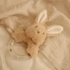 Ringrammelaar Beige Bunny - Little Dutch