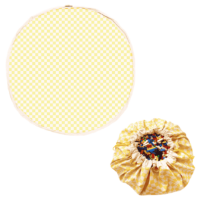 Speelgoed Opbergzak - Vichy Yellow - Play & Go