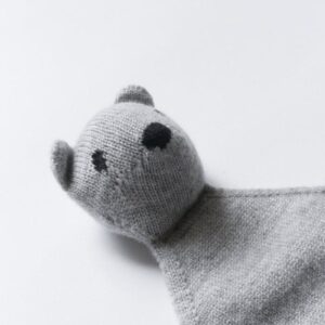 Teddy Tokki - Grey Melange - HVID Teddy Tokki - Grey Melange - HVID