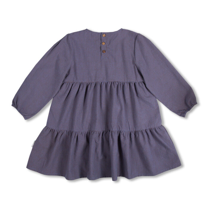 Check Dress - Blue Check - Petit Blush Check Dress - Blue Check - Petit Blush