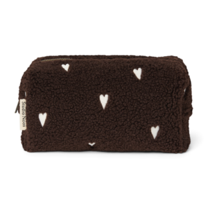 Chocolate Teddy Hearts Pouch - Studio Noos