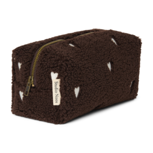 Chocolate Teddy Hearts Pouch - Studio Noos