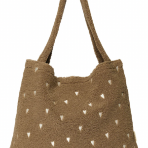 Mom Bag - Brown Teddy Hearts - Studio Noos